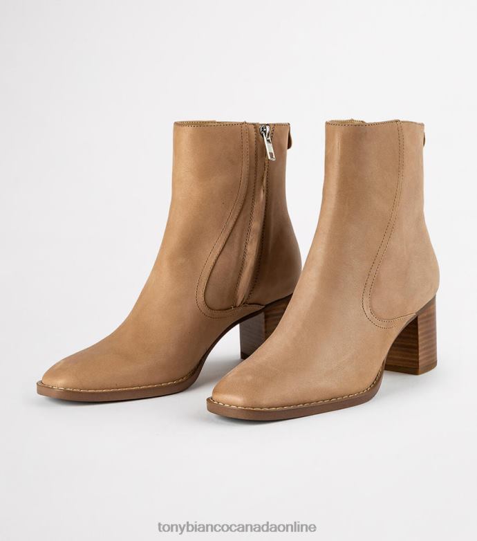 Ankle boots| Tony Bianco Women Westley Ankle Boots H0FJ538 Caramel Diesel/Choc Wax