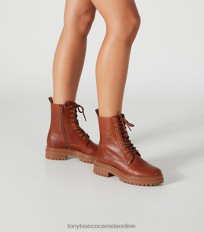 Ankle boots| Tony Bianco Women Wya Ankle Boots H0FJ480 Cognac