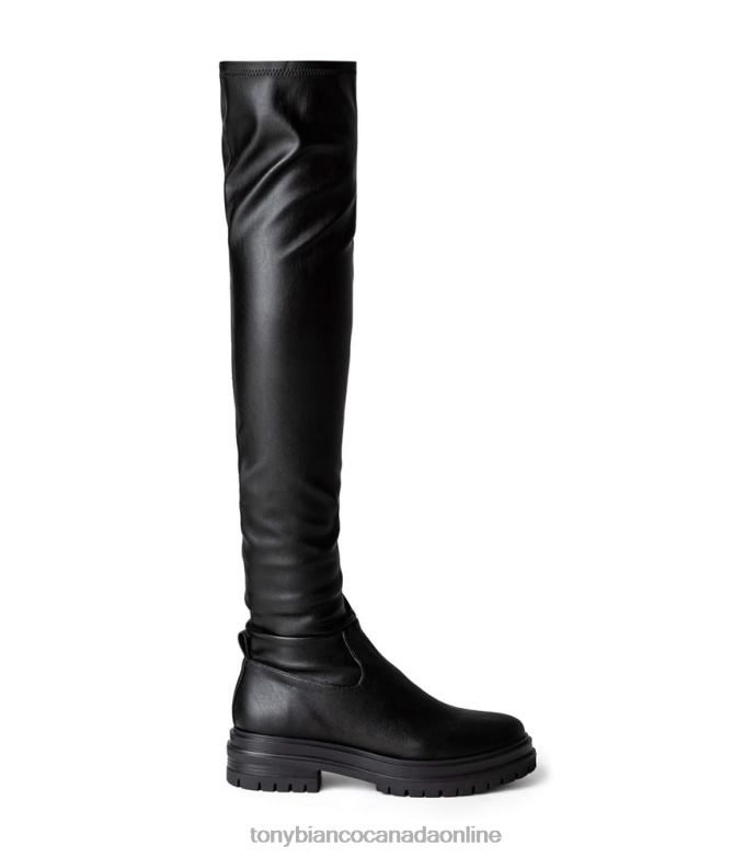 Combat Boots| Tony Bianco Women Wild Long Boots H0FJ562 Black Venezia