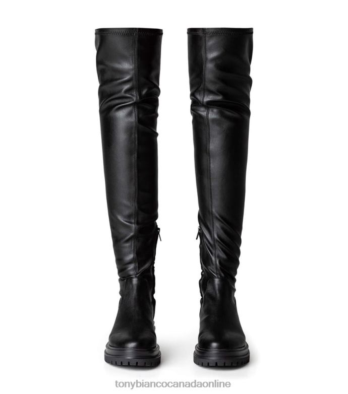 Combat Boots| Tony Bianco Women Wild Long Boots H0FJ562 Black Venezia