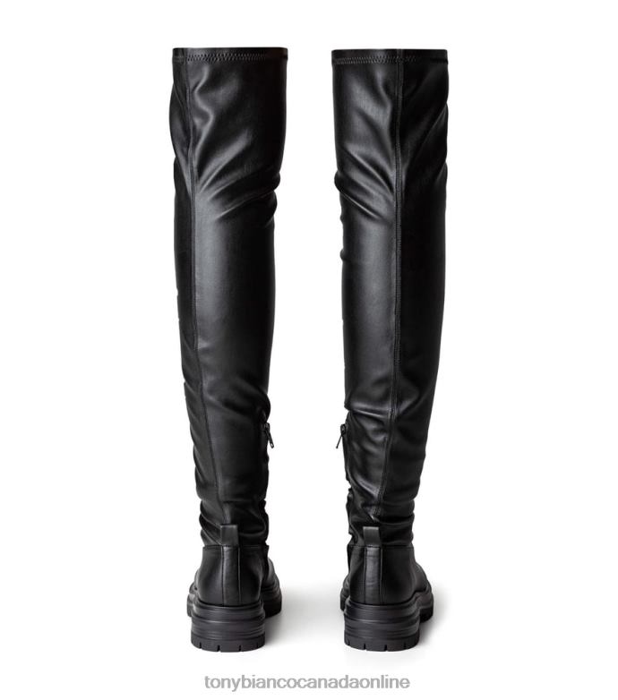 Combat Boots| Tony Bianco Women Wild Long Boots H0FJ562 Black Venezia