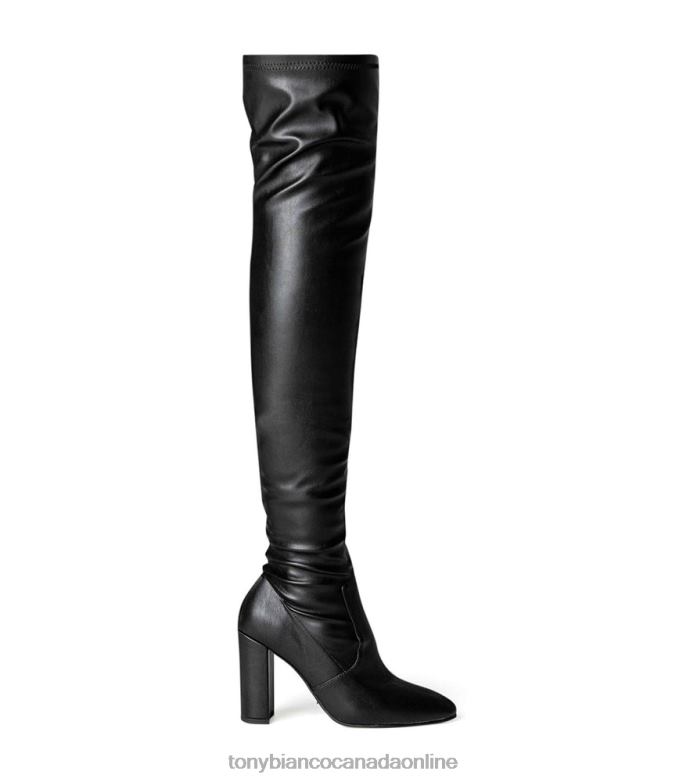 Heeled Boots| Tony Bianco Women Bloom Long Boots H0FJ572 Black Venezia