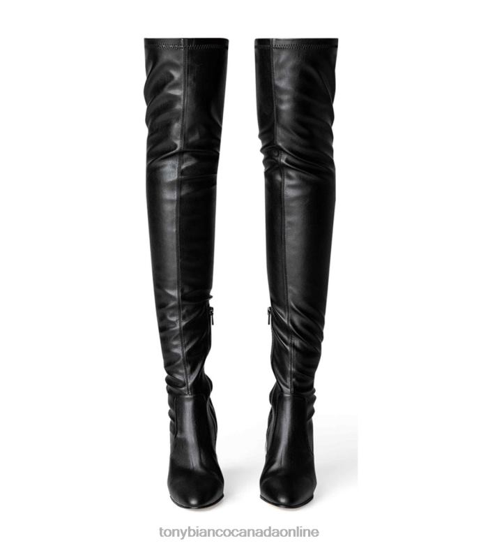 Heeled Boots| Tony Bianco Women Bloom Long Boots H0FJ572 Black Venezia