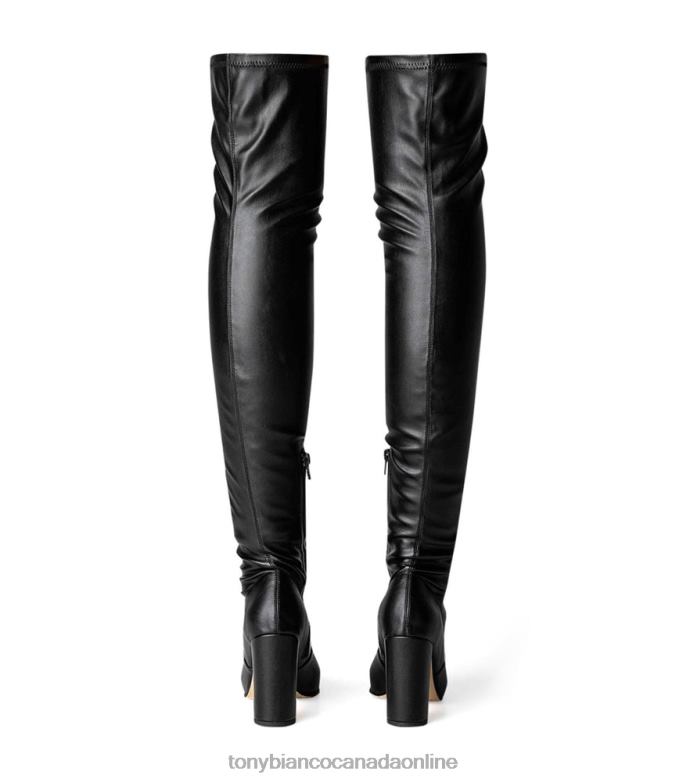 Heeled Boots| Tony Bianco Women Bloom Long Boots H0FJ572 Black Venezia