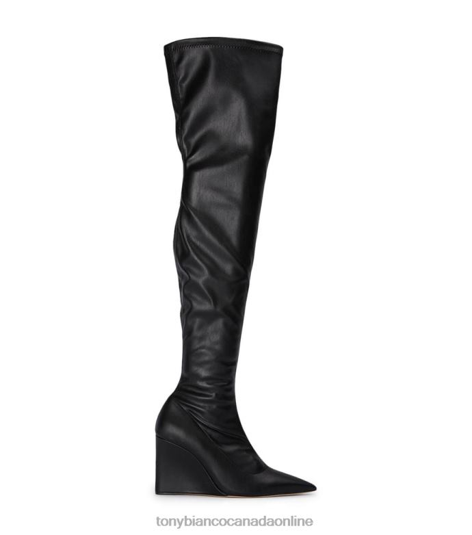 Heeled Boots| Tony Bianco Women Doja Long Boots H0FJ570 Black Venezia