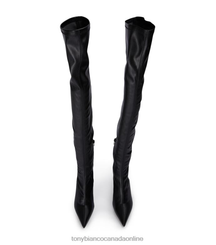 Heeled Boots| Tony Bianco Women Doja Long Boots H0FJ570 Black Venezia