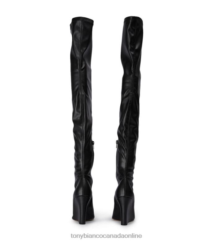 Heeled Boots| Tony Bianco Women Doja Long Boots H0FJ570 Black Venezia