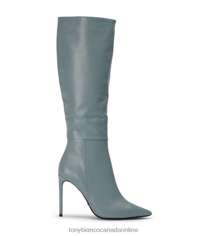 Knee High Boots| Tony Bianco Women Apollo Calf Boots H0FJ402 Steel Nappa