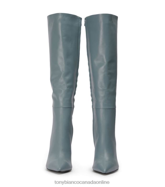 Knee High Boots| Tony Bianco Women Apollo Calf Boots H0FJ402 Steel Nappa