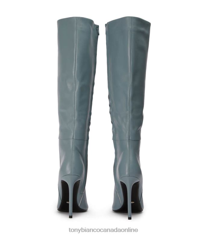 Knee High Boots| Tony Bianco Women Apollo Calf Boots H0FJ402 Steel Nappa