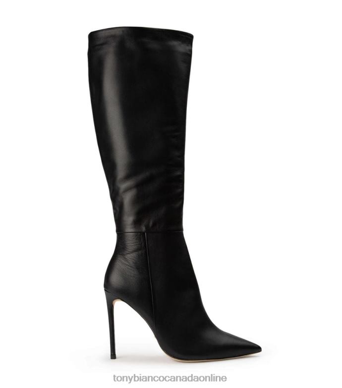 Knee High Boots| Tony Bianco Women Apollo Calf Boots H0FJ405 Black Venice