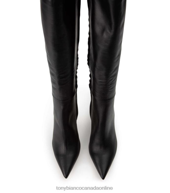 Knee High Boots| Tony Bianco Women Apollo Calf Boots H0FJ405 Black Venice