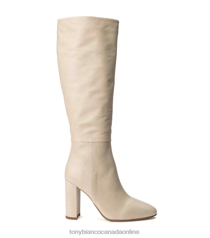 Knee High Boots| Tony Bianco Women Bellez Calf Boots H0FJ444 Vanilla Venice