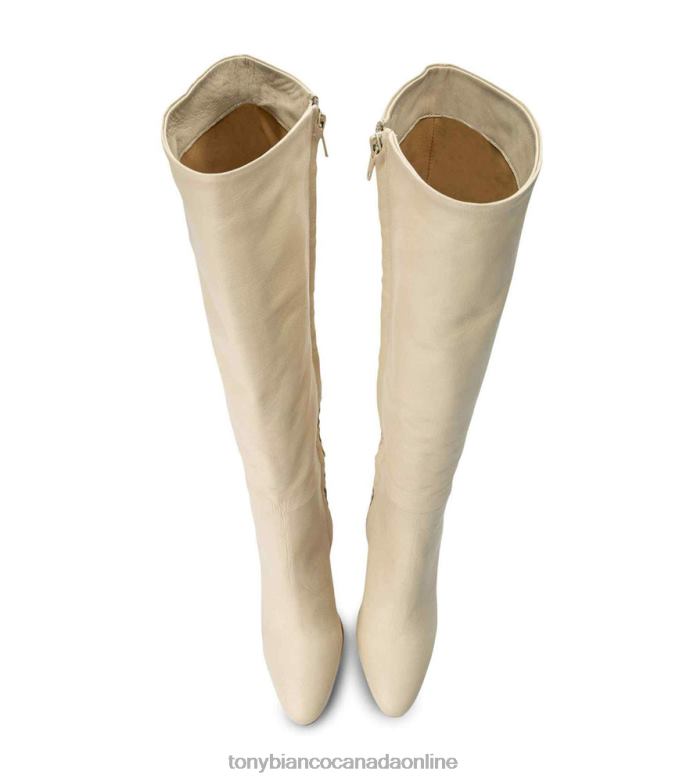 Knee High Boots| Tony Bianco Women Bellez Calf Boots H0FJ444 Vanilla Venice