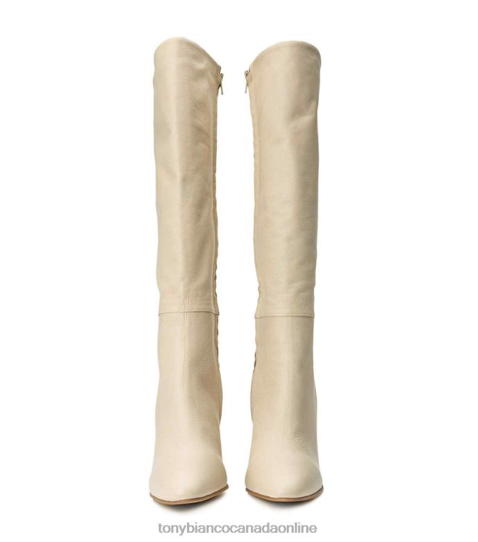 Knee High Boots| Tony Bianco Women Bellez Calf Boots H0FJ444 Vanilla Venice