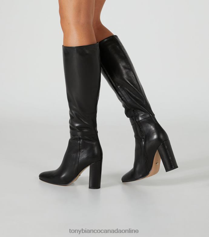 Knee High Boots| Tony Bianco Women Bellez Calf Boots H0FJ446 Black Venice