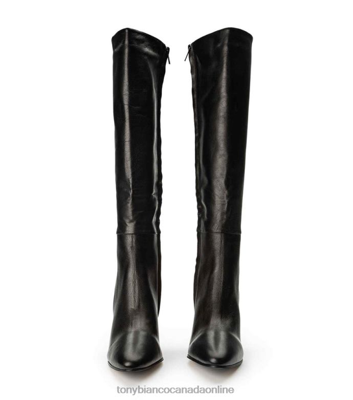 Knee High Boots| Tony Bianco Women Bellez Calf Boots H0FJ446 Black Venice