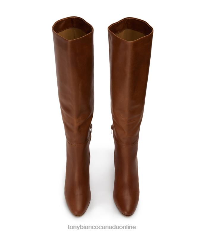 Knee High Boots| Tony Bianco Women Boss Calf Boots H0FJ431 Cognac