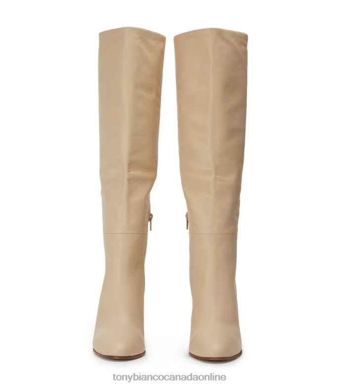 Knee High Boots| Tony Bianco Women Boss Calf Boots H0FJ434 Vanilla Venice