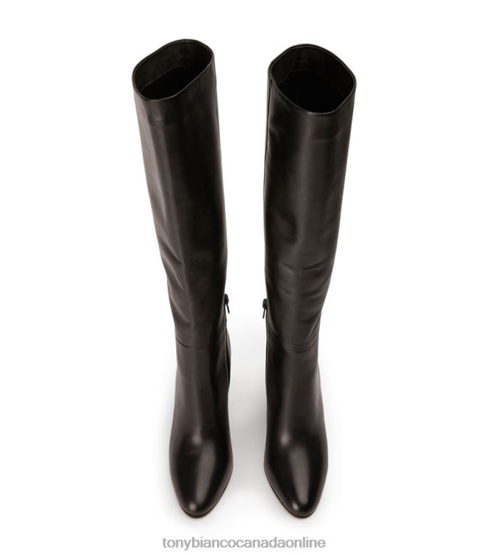Knee High Boots| Tony Bianco Women Boss Calf Boots H0FJ438 Black Como