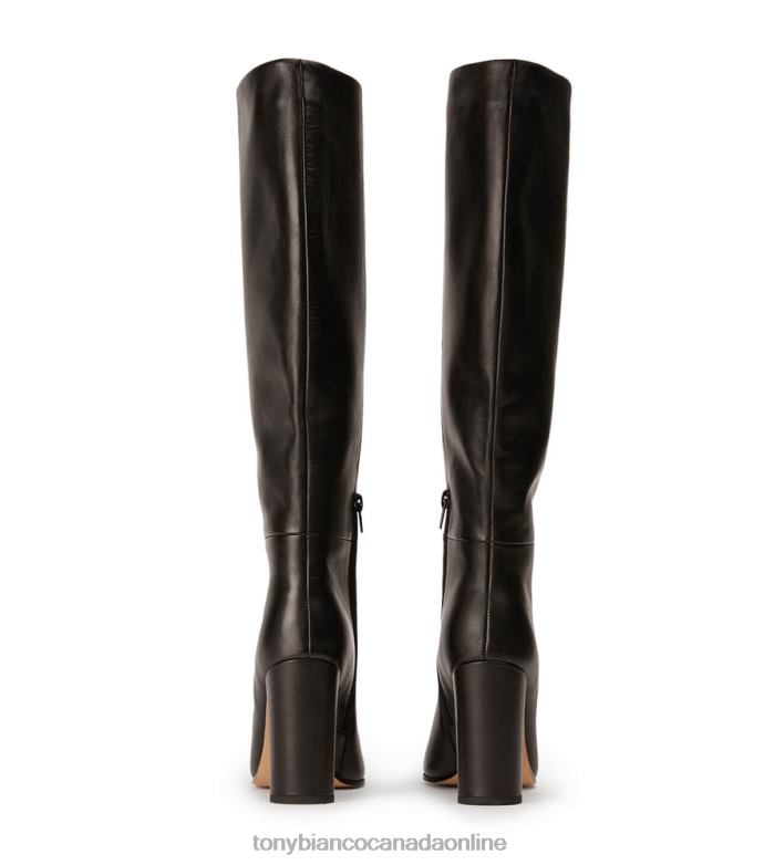 Knee High Boots| Tony Bianco Women Boss Calf Boots H0FJ438 Black Como