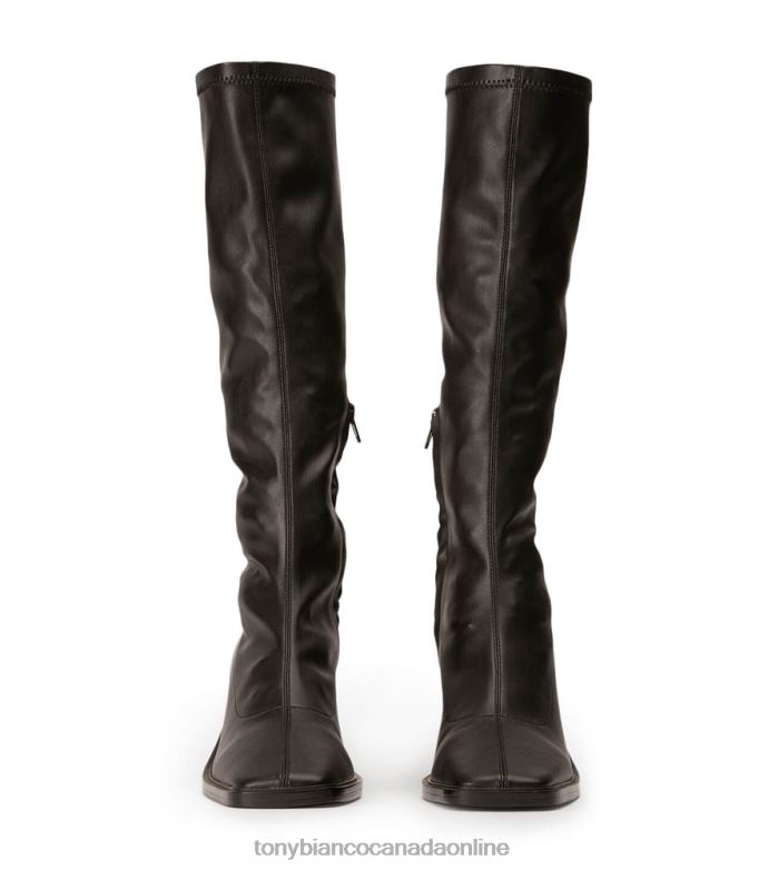 Knee High Boots| Tony Bianco Women Damon Calf Boots H0FJ425 Black Venezia