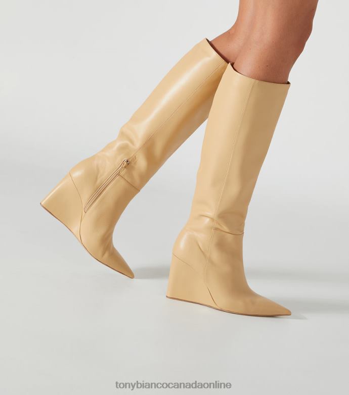 Knee High Boots| Tony Bianco Women Drake Calf Boots H0FJ404 Butter Nappa