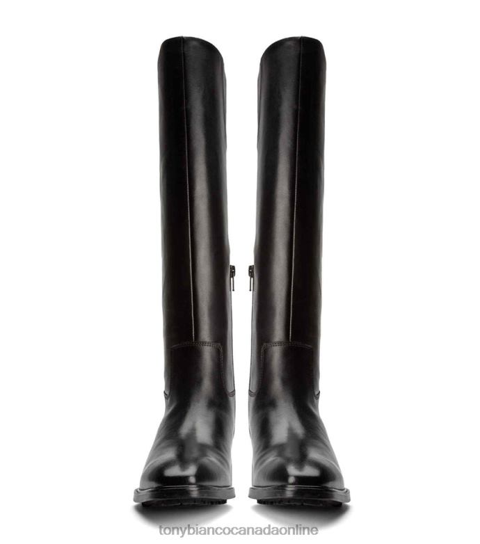 Knee High Boots| Tony Bianco Women Eleanor Calf Boots H0FJ457 Black Como