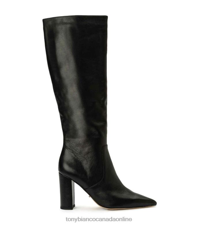 Knee High Boots| Tony Bianco Women Epic Calf Boots H0FJ450 Black Venice