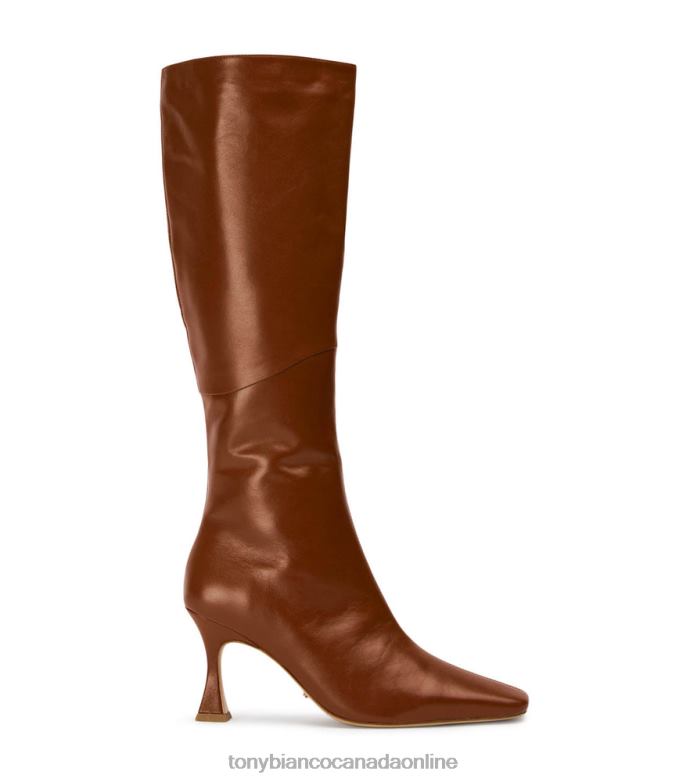 Knee High Boots| Tony Bianco Women Fantasy Calf Boots H0FJ399 Rust Venice