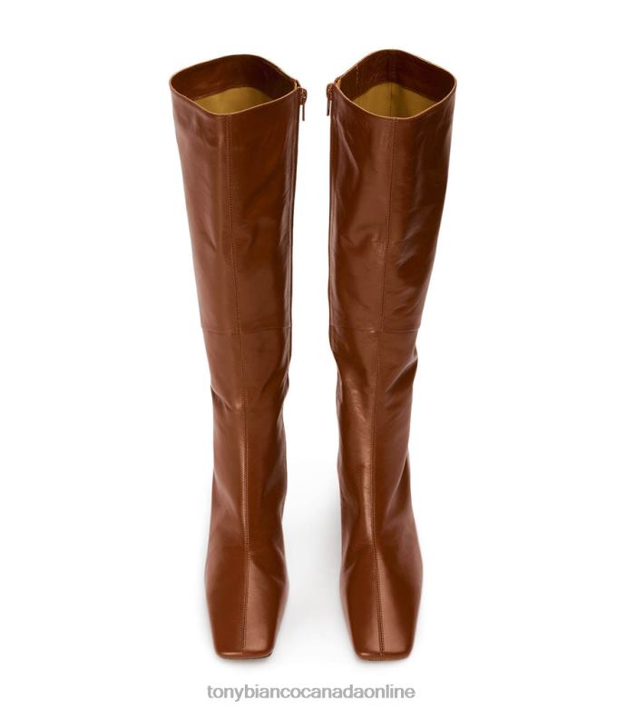 Knee High Boots| Tony Bianco Women Fantasy Calf Boots H0FJ399 Rust Venice