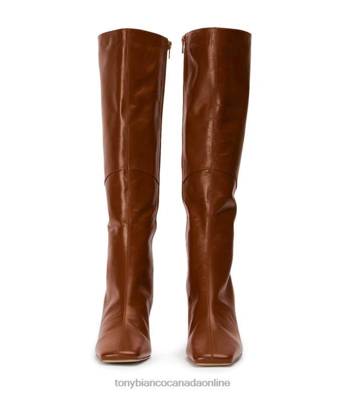 Knee High Boots| Tony Bianco Women Fantasy Calf Boots H0FJ399 Rust Venice