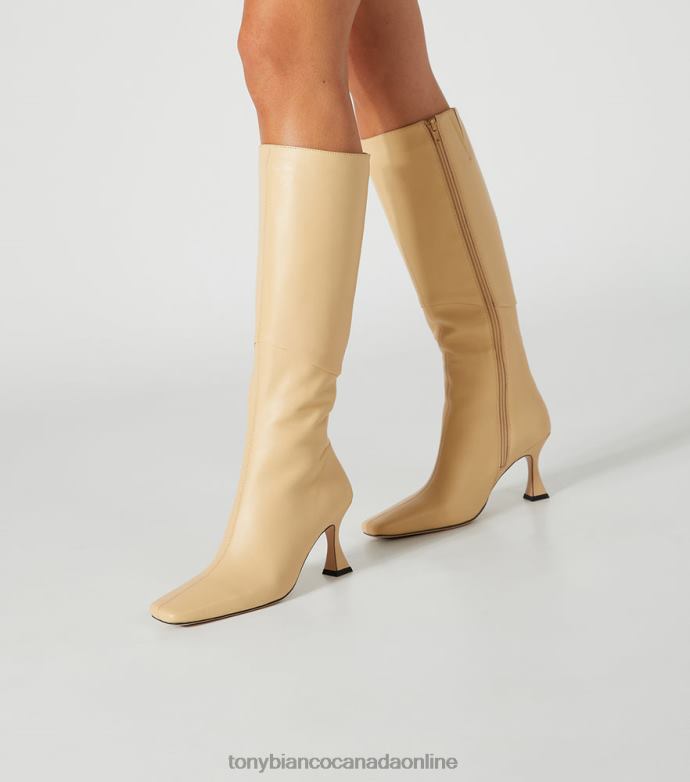 Knee High Boots| Tony Bianco Women Fantasy Calf Boots H0FJ409 Butter Nappa