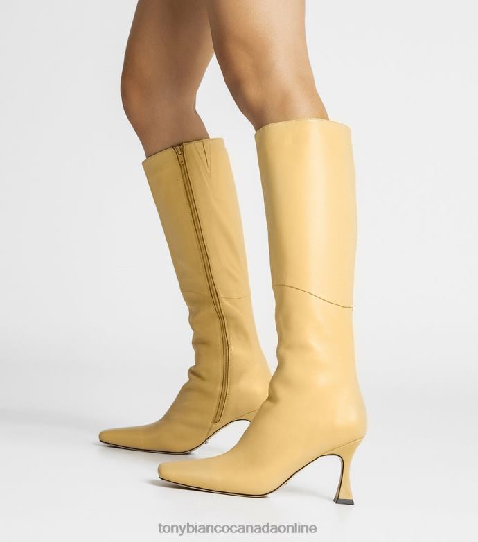 Knee High Boots| Tony Bianco Women Fantasy Calf Boots H0FJ409 Butter Nappa