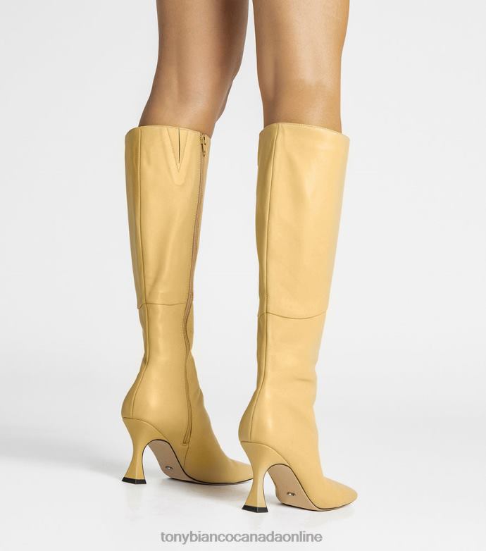 Knee High Boots| Tony Bianco Women Fantasy Calf Boots H0FJ409 Butter Nappa