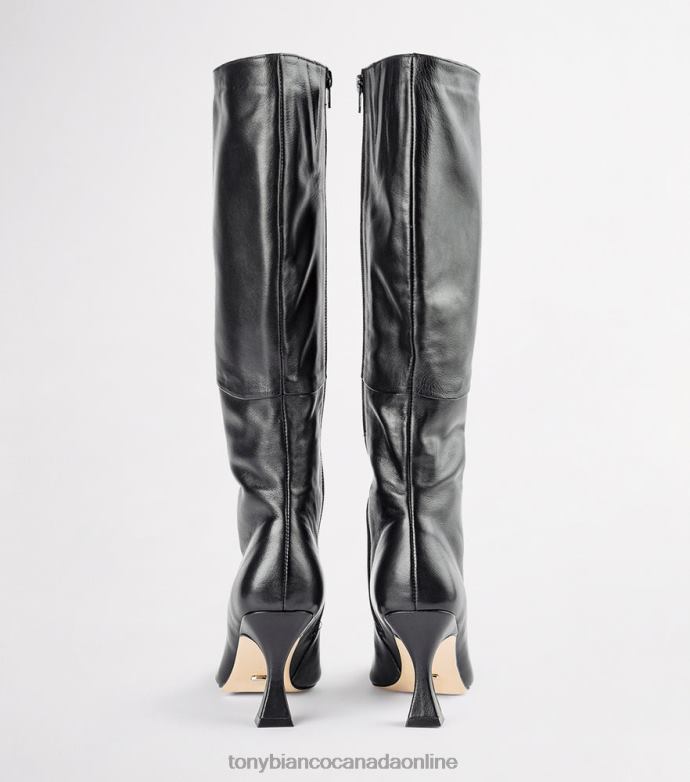 Knee High Boots| Tony Bianco Women Fantasy Calf Boots H0FJ410 Black Venice
