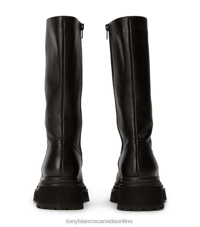 Knee High Boots| Tony Bianco Women Hahn Calf Boots H0FJ417 Black Como