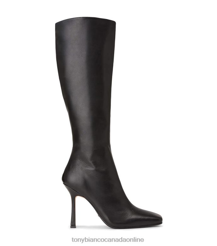 Knee High Boots| Tony Bianco Women Havana Calf Boots H0FJ411 Black Venice