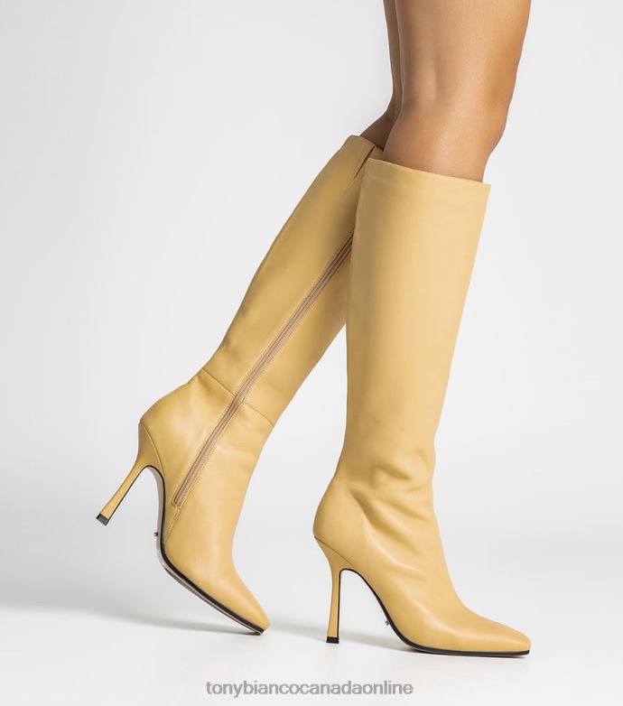 Knee High Boots| Tony Bianco Women Havana Calf Boots H0FJ456 Butter Nappa