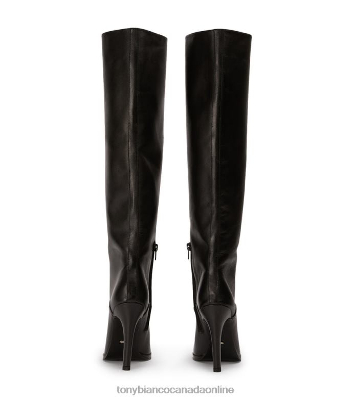 Knee High Boots| Tony Bianco Women Hot Calf Boots H0FJ395 Black Hi Shine
