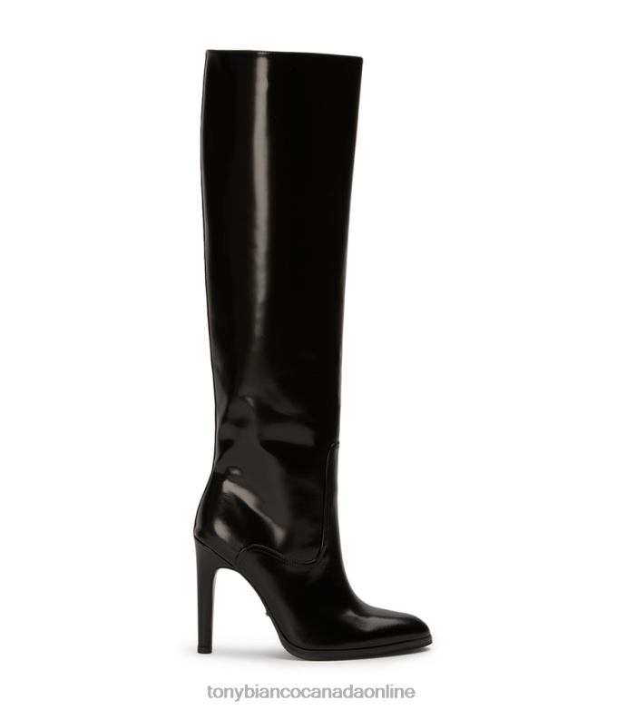 Knee High Boots| Tony Bianco Women Hot Calf Boots H0FJ396 Black Como