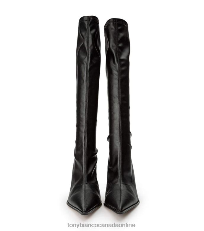 Knee High Boots| Tony Bianco Women Knight Calf Boots H0FJ407 Black Venezia