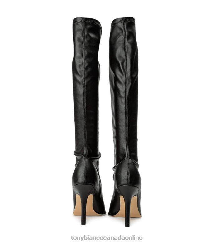 Knee High Boots| Tony Bianco Women Knight Calf Boots H0FJ407 Black Venezia