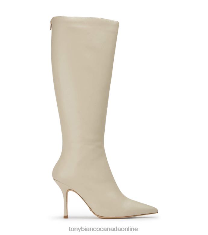 Knee High Boots| Tony Bianco Women Kortez Calf Boots H0FJ440 Vanilla Nappa