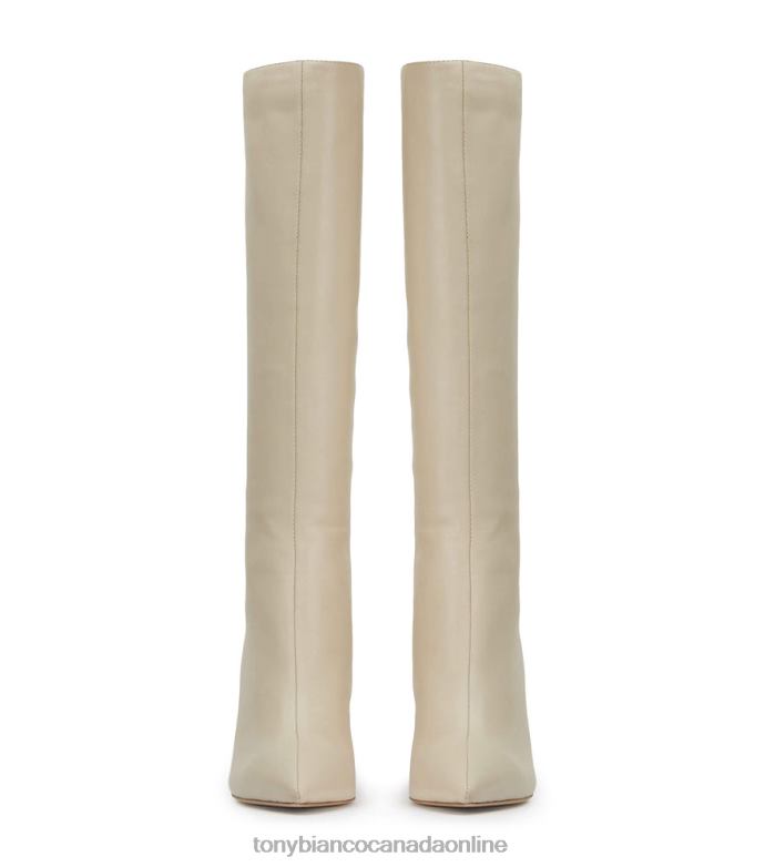 Knee High Boots| Tony Bianco Women Kortez Calf Boots H0FJ440 Vanilla Nappa