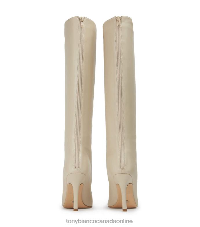 Knee High Boots| Tony Bianco Women Kortez Calf Boots H0FJ440 Vanilla Nappa