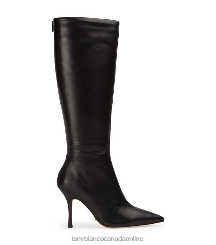 Knee High Boots| Tony Bianco Women Kortez Calf Boots H0FJ441 Black Venice