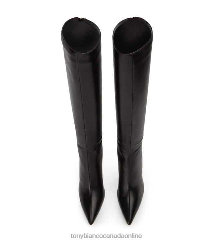 Knee High Boots| Tony Bianco Women Kortez Calf Boots H0FJ441 Black Venice