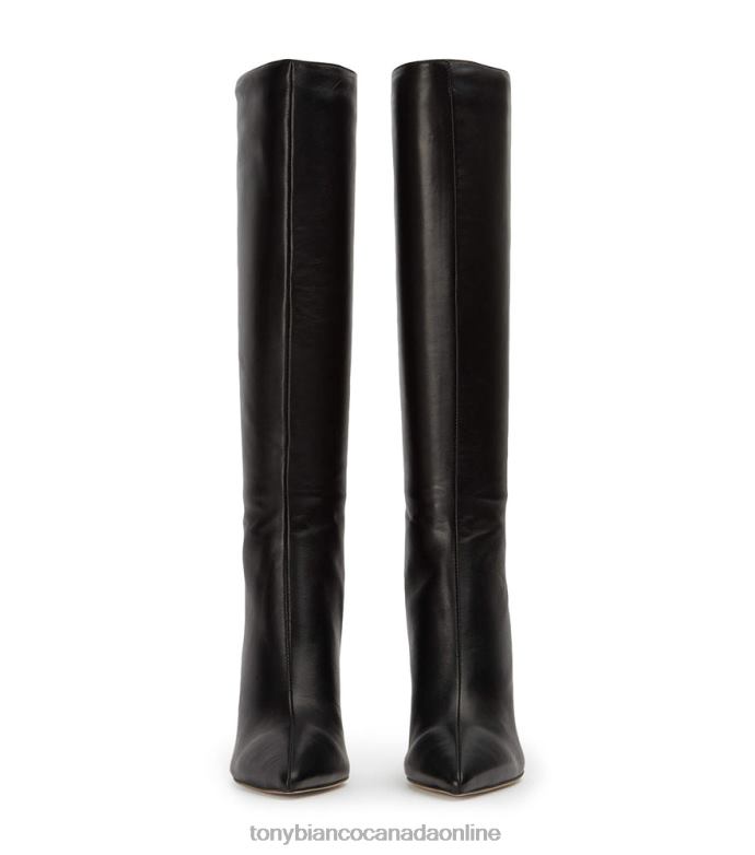 Knee High Boots| Tony Bianco Women Kortez Calf Boots H0FJ441 Black Venice