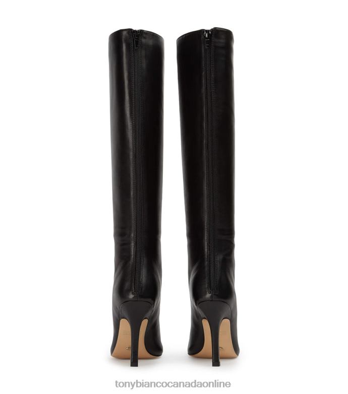 Knee High Boots| Tony Bianco Women Kortez Calf Boots H0FJ441 Black Venice